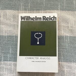 Wilhelm Reich Character Analysis Book
